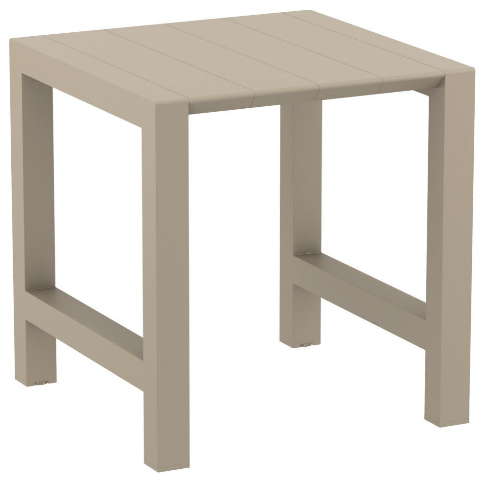 Vegas Air 5-Piece Bar Set With 39"-55" Extendable Taupe