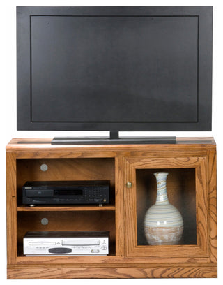 Heritage 42" TV Cart, Gold Oak