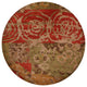 Nirvana Contemporary Area Rug, 7'9" Round