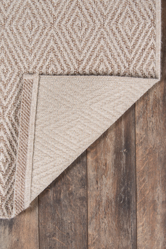 Erin Gates by Momeni Downeast Wells Indoor Outdoor Rug, Natural, 5''x7''6"