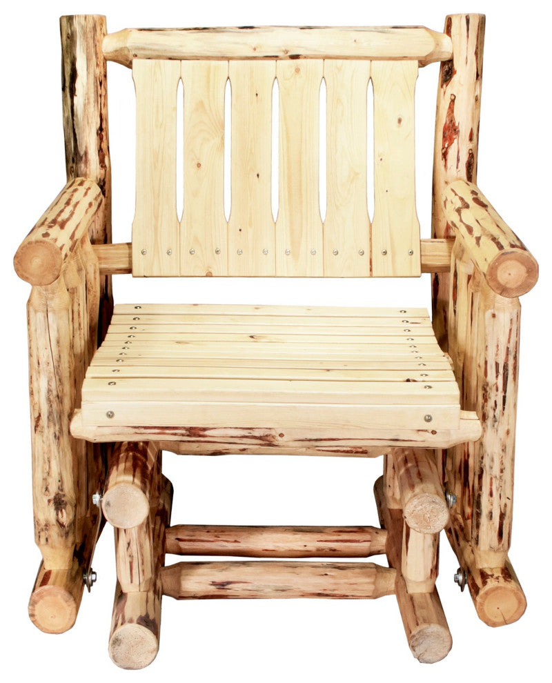 Montana Collection Single Seat Glider, Exterior Finish