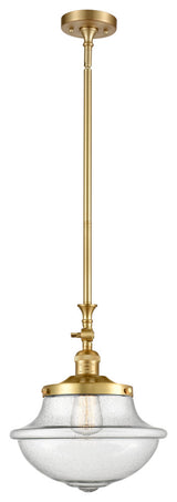 Oxford Mini Pendant, Satin Gold, Seedy