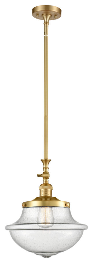 Oxford Mini Pendant, Satin Gold, Seedy