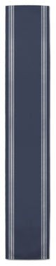 Navy and White Stripes 16x72 Cotton Twill Runner