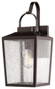 Millennium 2652-PBZ One Light Outdoor Wall Bracket, Powder Coat Bronze Finish