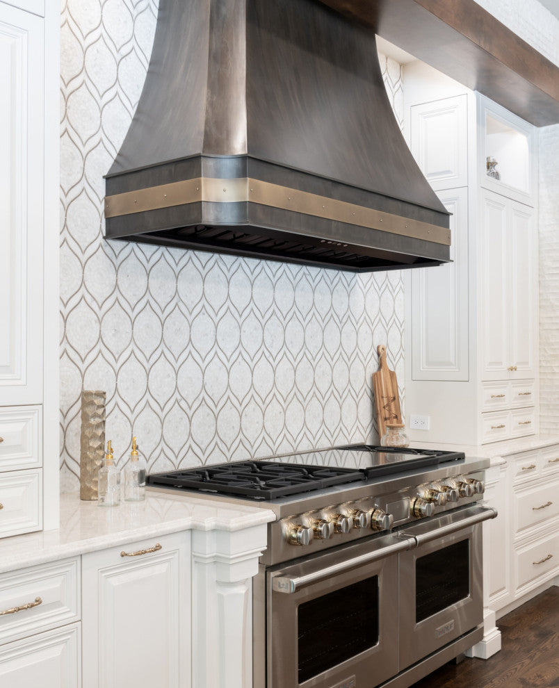 36" Insert/Built-in Matte Black Range Hood, Dimmable, 3-Speeds 600CFM, Cool White Light, Matte Black