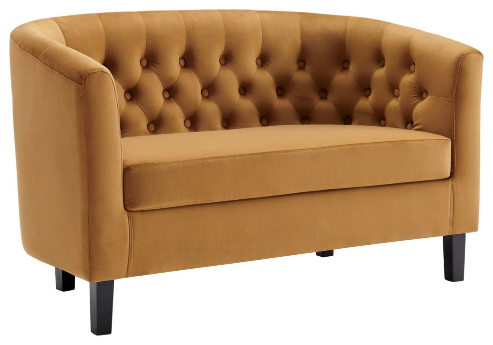 Prospect Performance Velvet Loveseat EEI-2615-COG