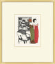 Nouveau Fashion Illustration 3, Giclee Reproduction Artwork
