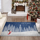 Indoor/Outdoor Wonderland WN12 Navy Machine Washable 5' x 7'6" Rug