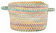 Baby's Breath Braided Basket, Light Green, 12"x12"x7.5"