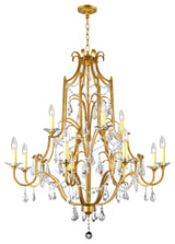 Electra Up Chandelier, 37"