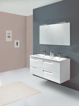 Unit 48" Vitale 2 DR White with basin