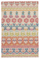 Dash & Albert Stony Brook Multi Hand Loom Knotted Cotton Rug, Multi, 2' x 3'