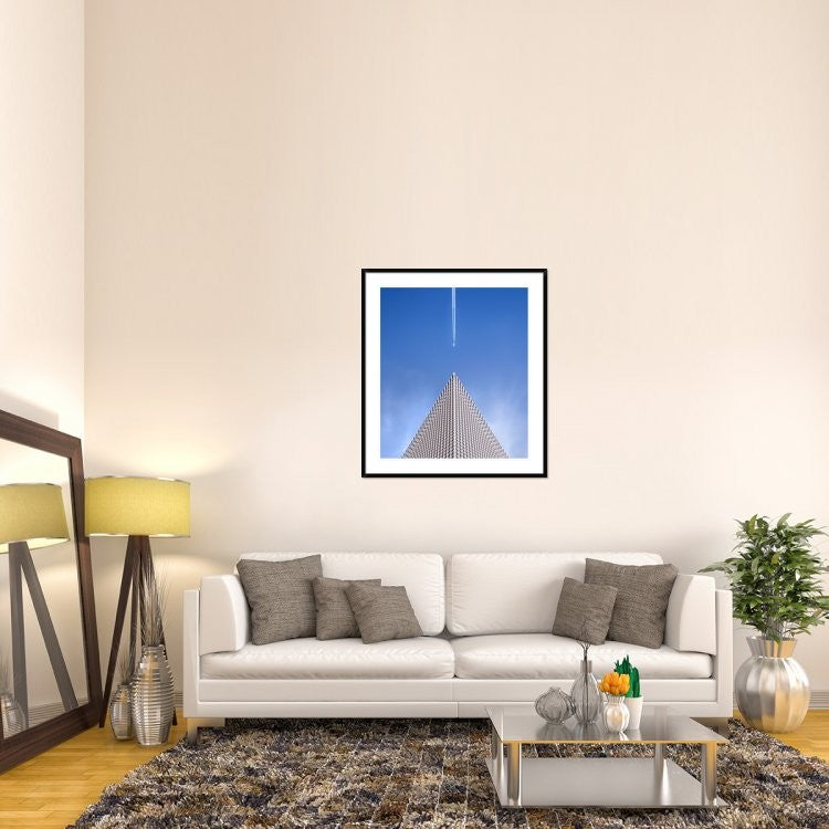 "Up And Down" Framed Digital Print by Nadav Jonas, 39x44"