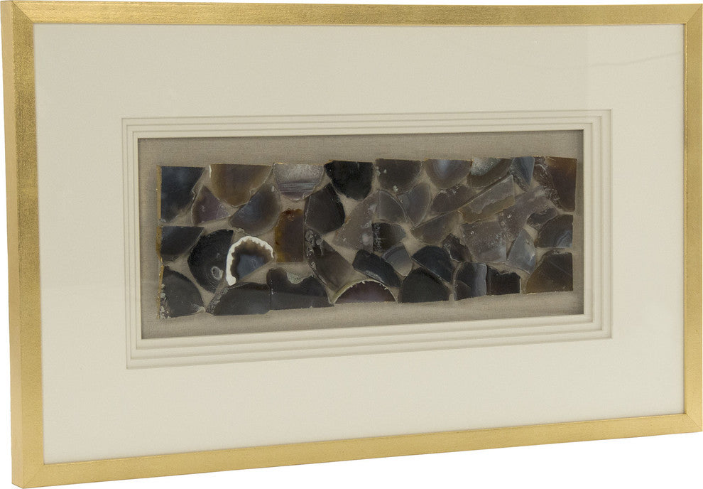 Stone Wall Art, Natural Linen