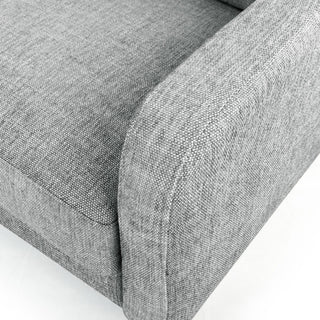 Safavieh Couture Nathaniel Tufted 3 Seater Sofa, Grey