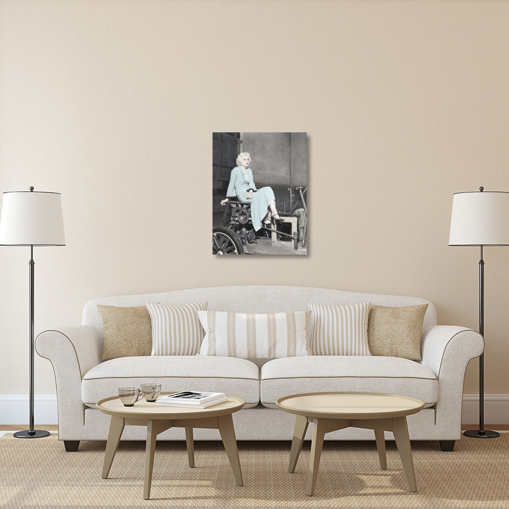 "Jean Harlow - The Beast of the City" Canvas by Hollywood Photo Archive, 28x36"