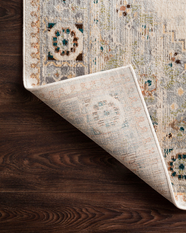 Isadora Rug, Oatmeal/Silver, 4'x6'