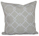 Geometric Decorative Pillow, Oatmeal, 20"x20"