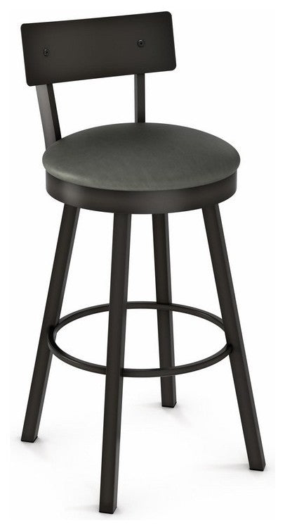 Amisco Lauren Swivel Stool, 30"