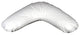 V Side Sleeper Pillow White - Boomrang-NEW