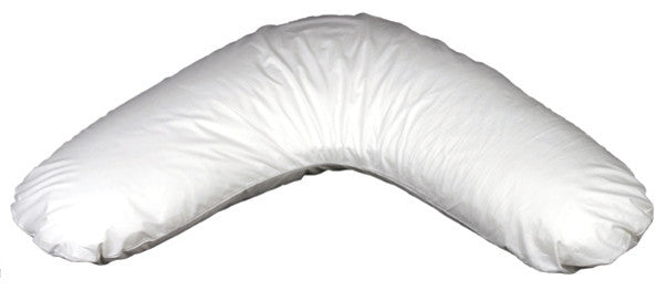 V Side Sleeper Pillow White - Boomrang-NEW