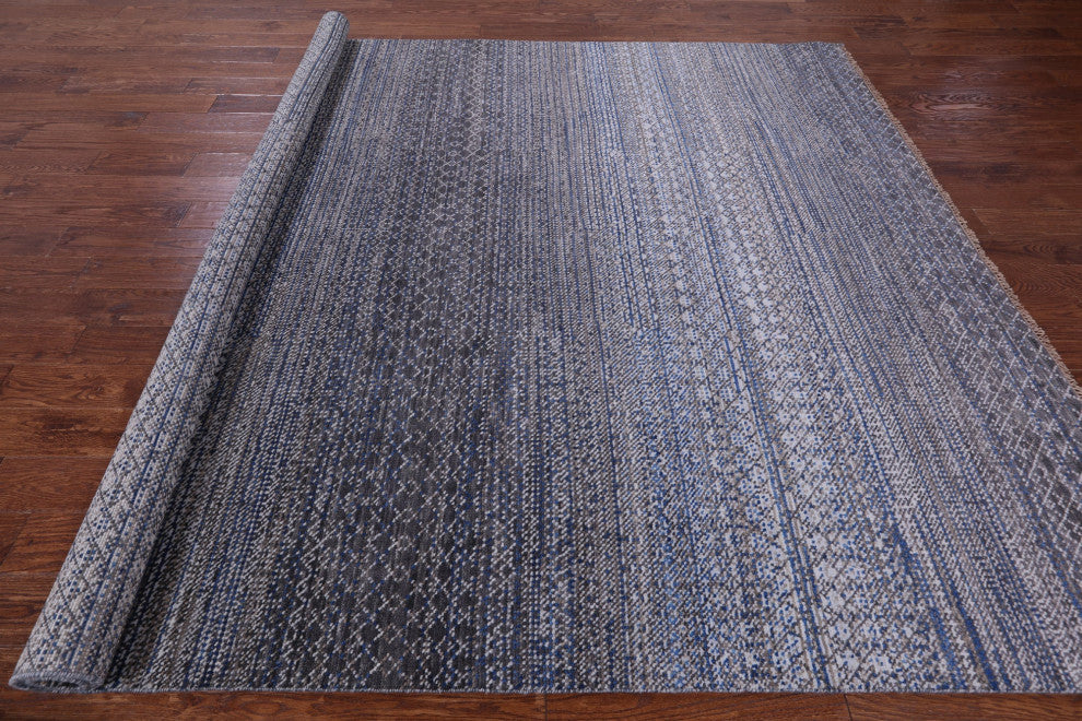 Savannah Grass Handmade Wool Rug 8' 0" X 9' 10" - Q13409