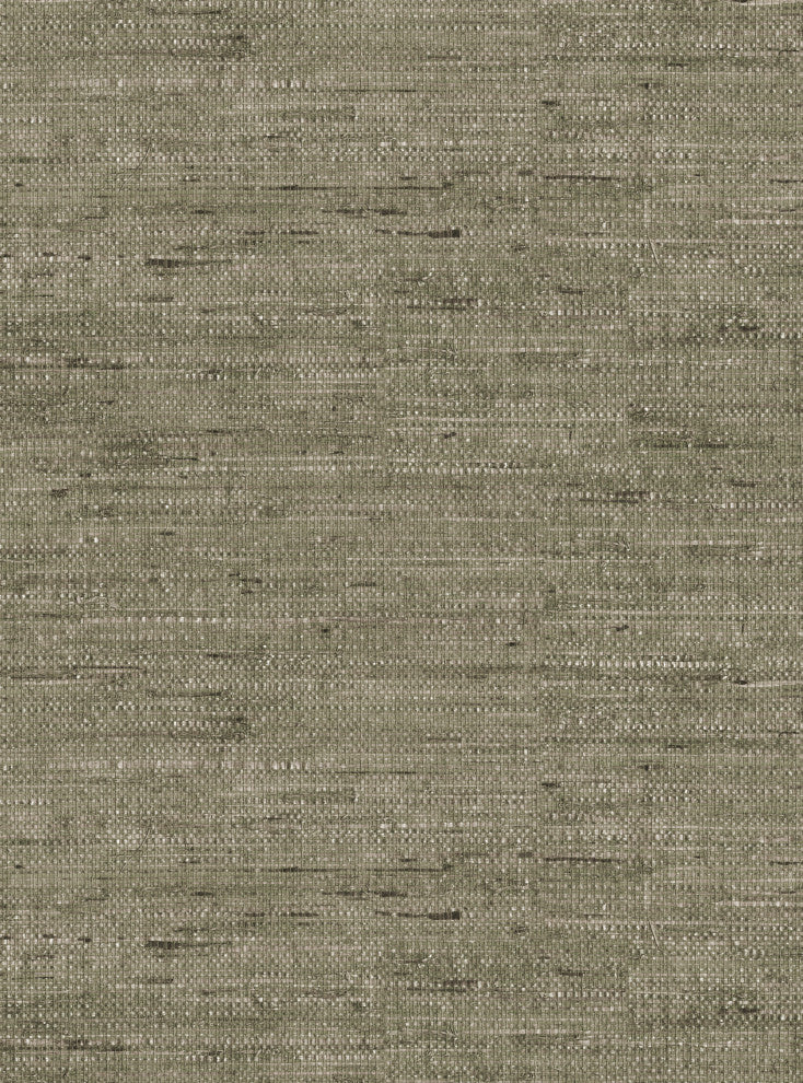 Canvas Look Peel and Stick Vinyl Wallpaper, Green, 24" X 60"