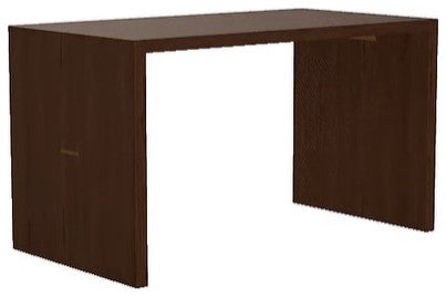 Maxwell 52" Dining Table, Finish: Pumpernickel, Brushed Nickel