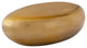 River Stone Coffee Table, Liquid Gold, Small
