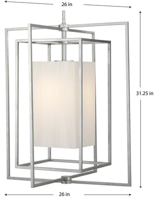 POINT DUMEÂ® Shadmore Galvanized Finish Outdoor Hanging Pendant