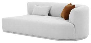 Fickle Modular Right Arm Facing Loveseat, Gray