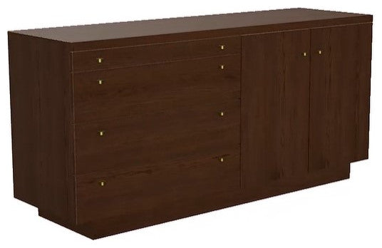 Sierra 72" Dresser, Finish: Pumpernickel