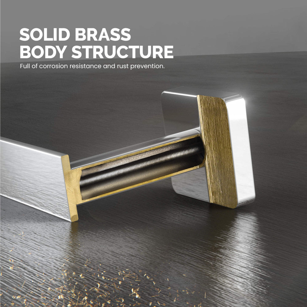 Blaze 4 Piece Bathroom Hardware Set, Chrome