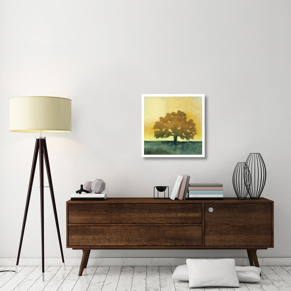 "Under the Oak II" Digital Paper Print by Julia Purinton, 26"x26"
