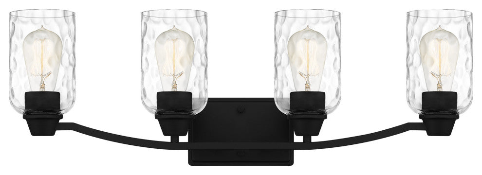 Quoizel ACA8627 Acacia 4 Light 28"W Vanity Light - Brushed Nickel