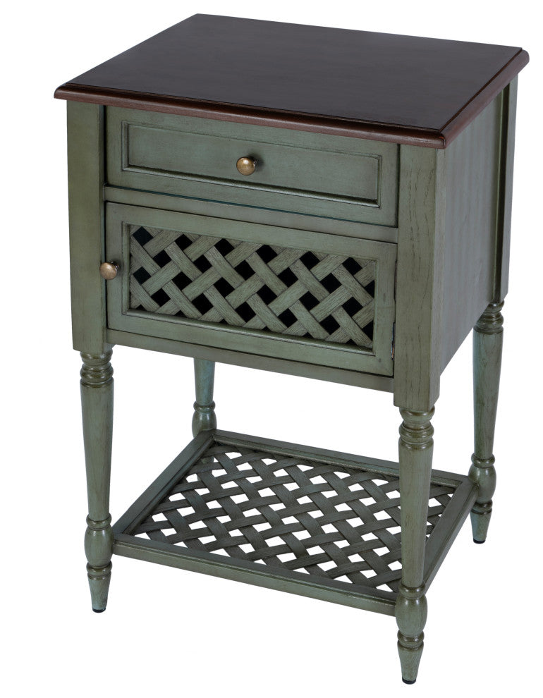 Butler Chadway Rustic Blue End Table