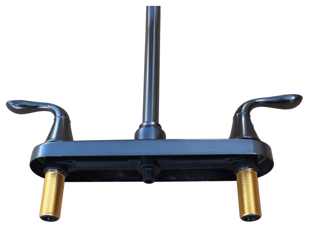 Two Handle Kitchen Faucet in Oil Rubbed Bronze Finish