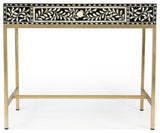 Butler Perilla Black and White Bone Inlay Writing Desk