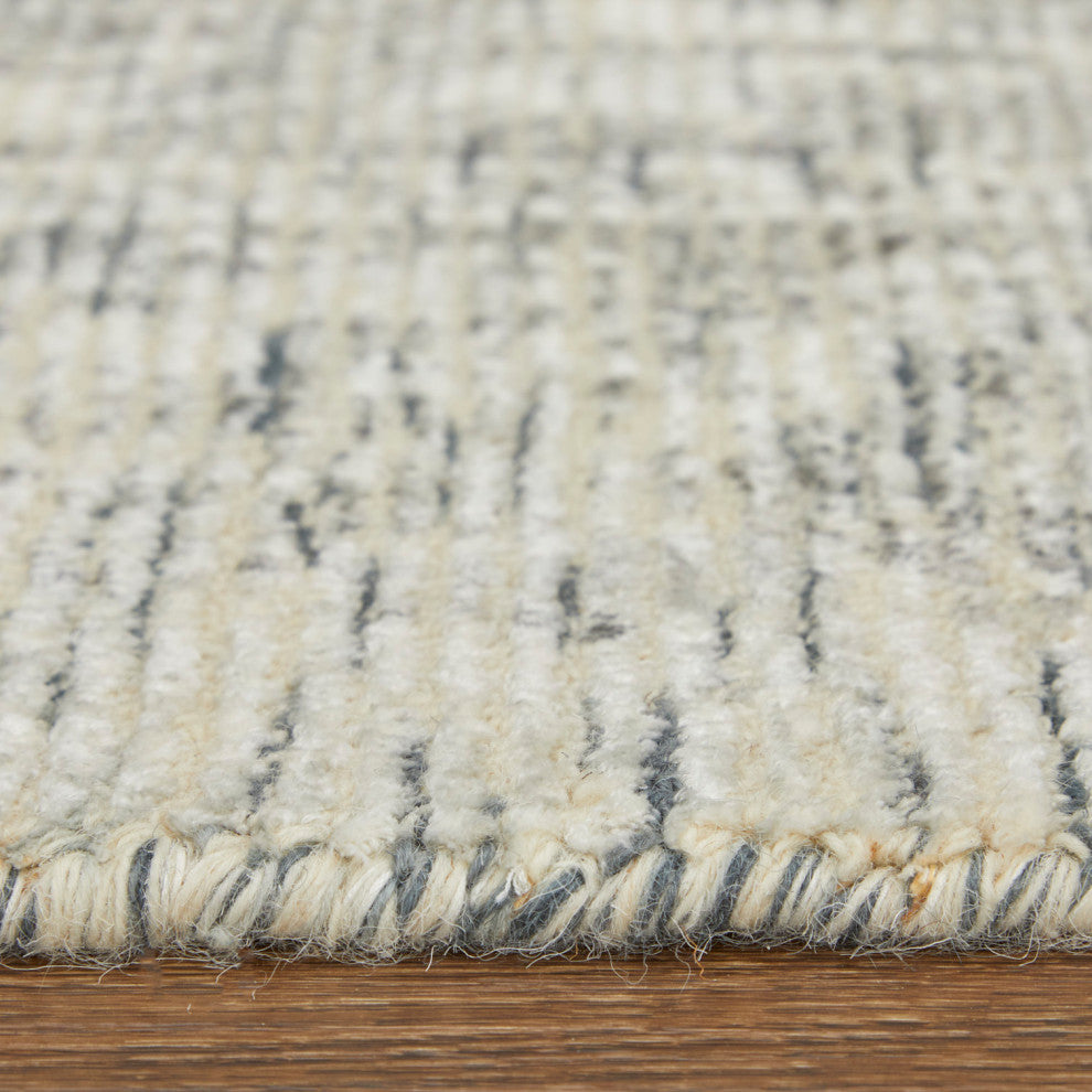 Weave & Wander Michener Rug, Gray, 8'x8' Round