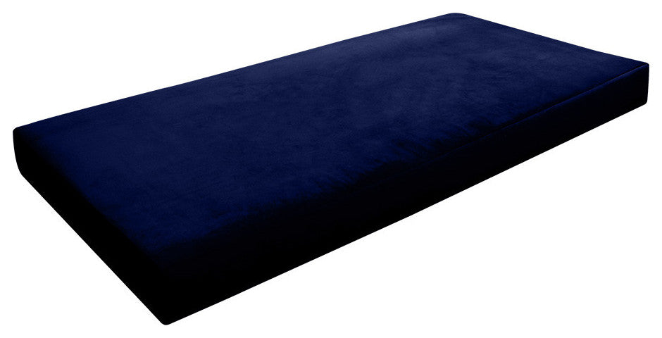 Knife Edge 8" Twin Size 75x39x8 Velvet Indoor Daybed Mattress |COVER ONLY|-AD373