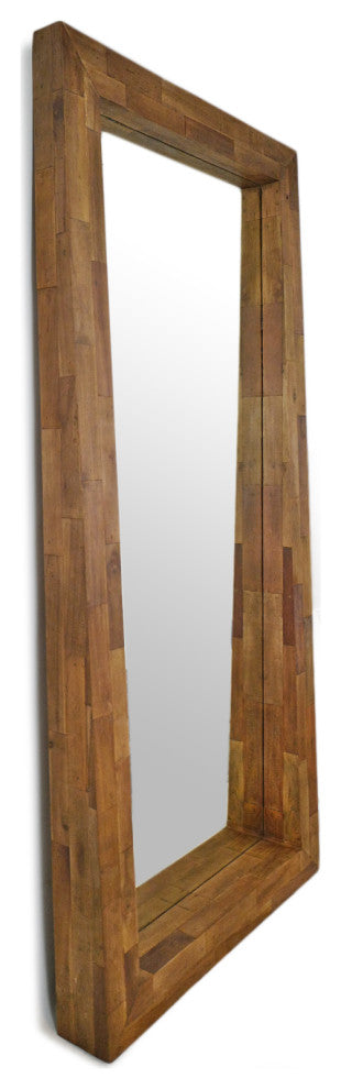 Large Mod Salvage Full Length Mirror