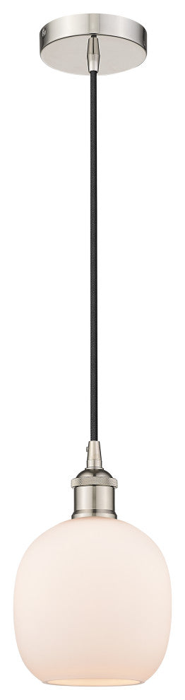 Innovations 616-1P-PN-G101-LED 1-Light Mini Pendant, Polished Nickel