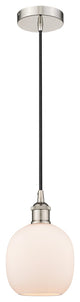 Innovations 616-1P-PN-G101-LED 1-Light Mini Pendant, Polished Nickel