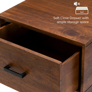 Eden Night Stand Table, Walnut