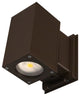 OWCQ4D1022Mv4)0BZ Dorado 22W Square LED Outdoor Wall Mount Cylinder Light