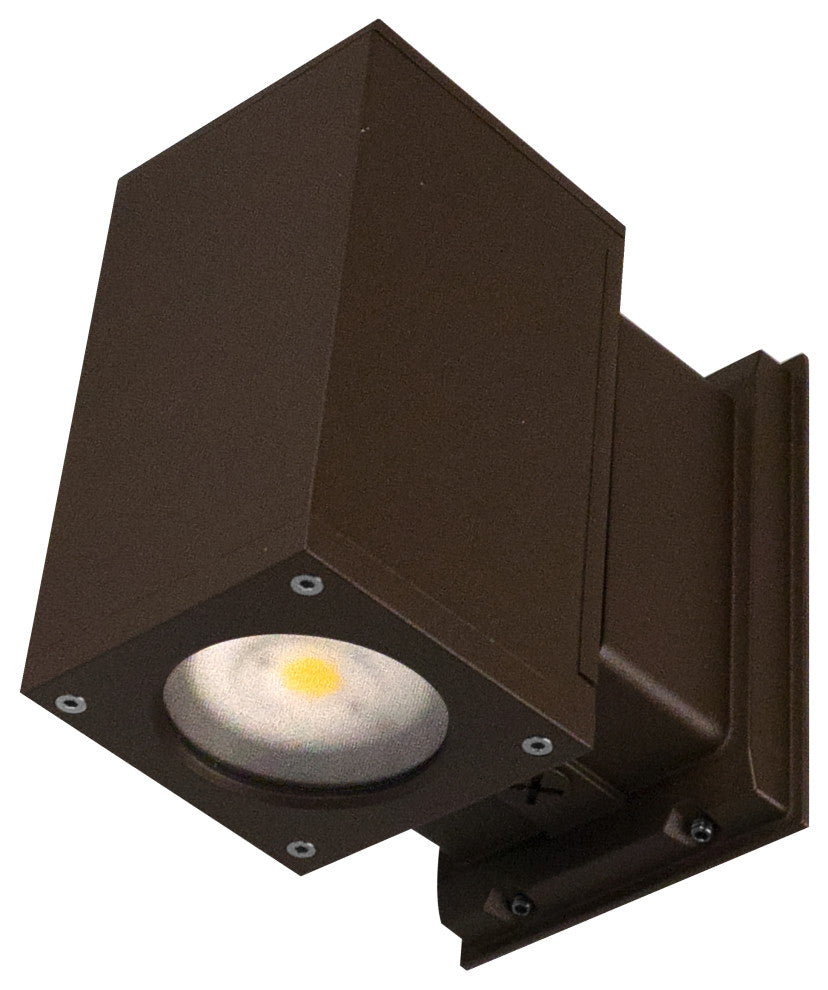 OWCQ4D1022Mv4)0BZ Dorado 22W Square LED Outdoor Wall Mount Cylinder Light