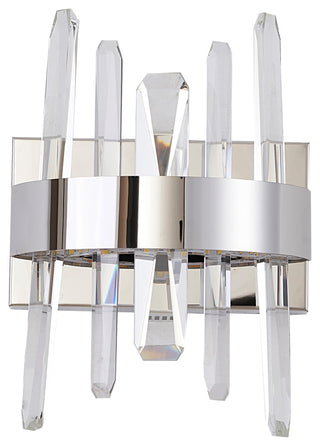 Bethel International FT73W12CR 5 Light LED Wall Sconce, Chrome