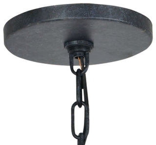 Crystorama Lighting Group GLA-9705-WT Glacier 3 Light 14"W - Black Charcoal