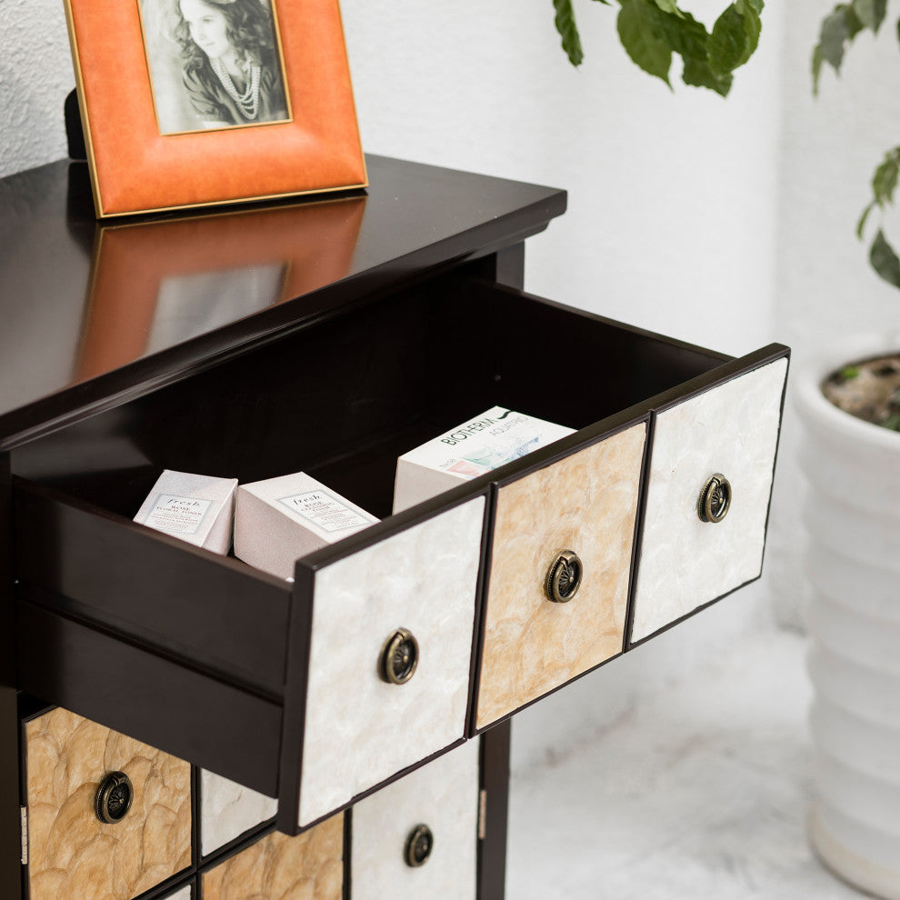Elegant Home Fashions Gozo Accent Floor Cabinet Drawer ELG-657